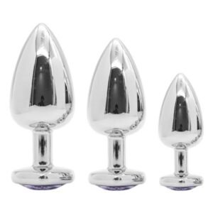 silver-metal-plug-set