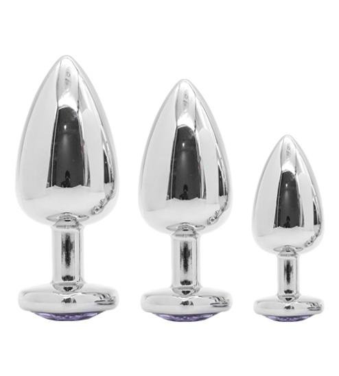 Metal Plug Set — Silver