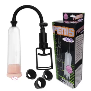 A manual water-compatible vacuum pump designed for penis training and glans stimulation, no batteries required. Shop male accessories at 2INTIM —