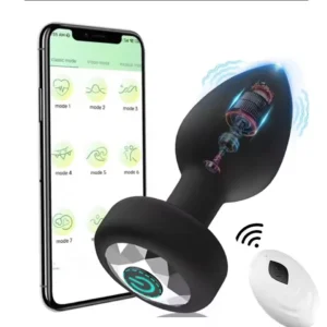 App-Controlled Vibrating Butt Plug